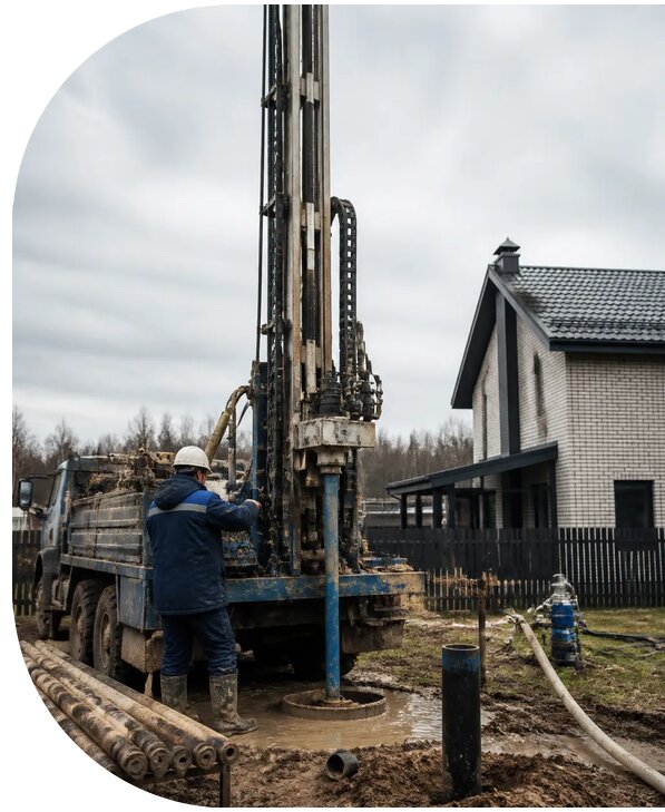 Бурение скважин на воду под ключ в Ноябрьске от 121560 р. | АПаруса-Нбс